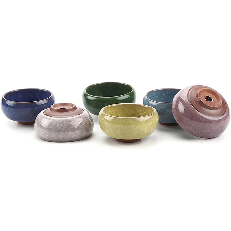 Cute Ice-Crack Glaze Flower Ceramic Succulent Planter