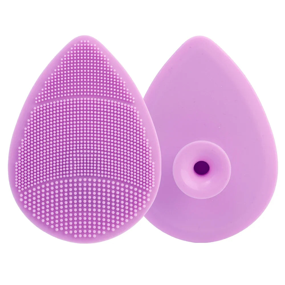 Soft Silicone Face Cleansing Brush | Gentle Skin Massager