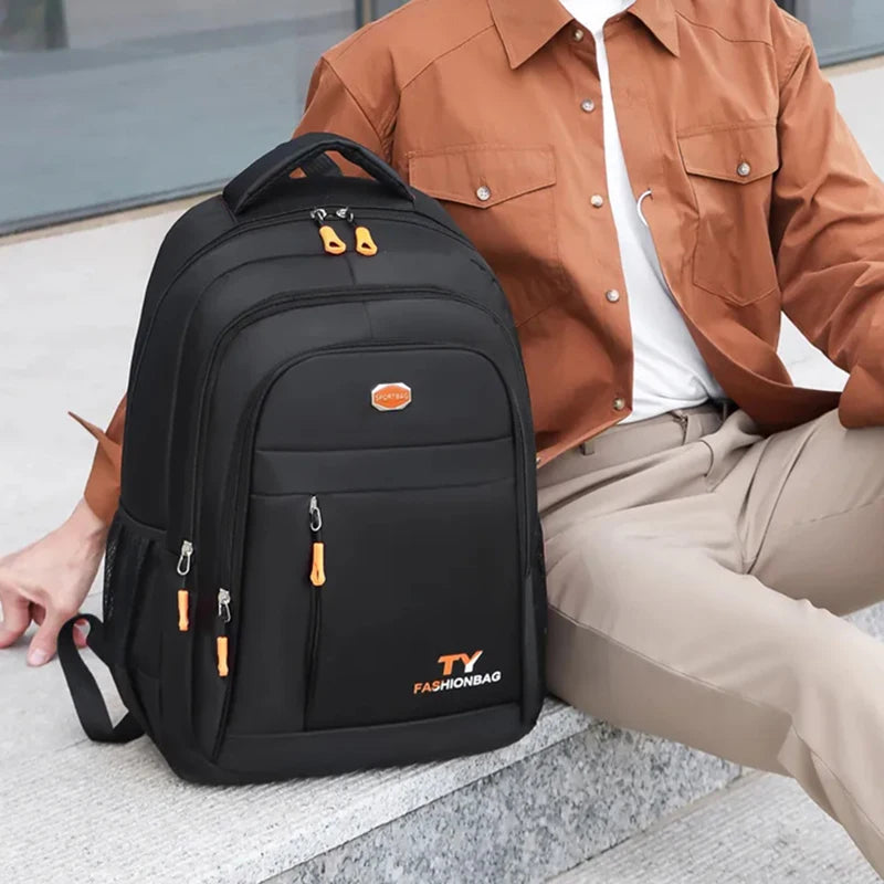 Unisex Casual Nylon Business Backpack | Perfect for Travel & School