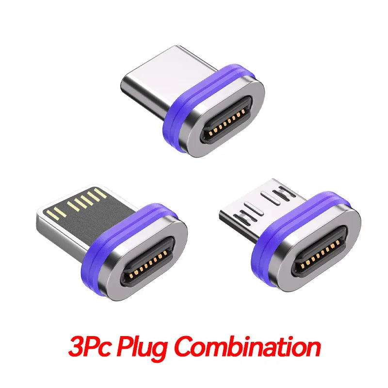 240W Fast Charging Magnetic Cable for USB-C & Micro Devices