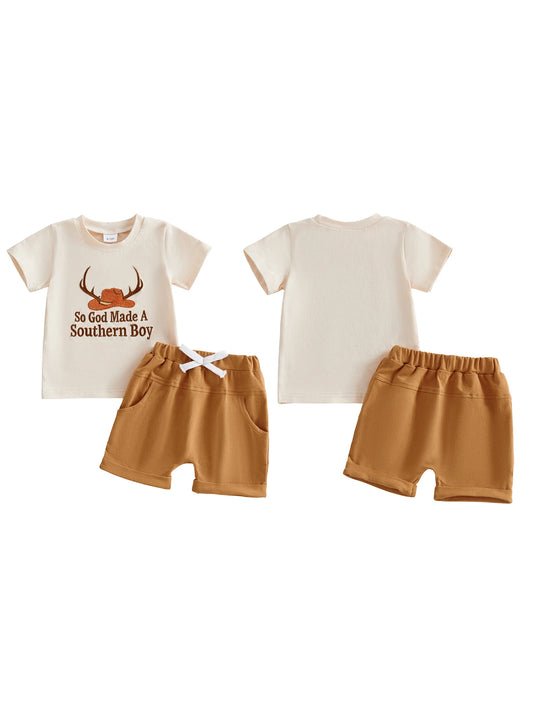 Baby Girls Floral Ruffle Sleeve Romper & Shorts Set | Adorable Style