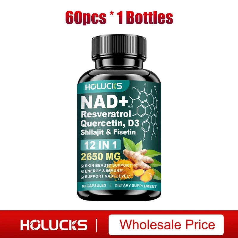 Daily NAD+ Supplement for Energy, Immune & Skin Health