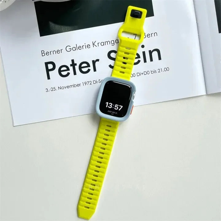 Candy Silicone Case & Strap for All Apple Watch Sizes