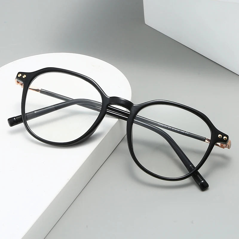Trendy Anti-Blue Light Reading Glasses - Stylish Large Frames 2026