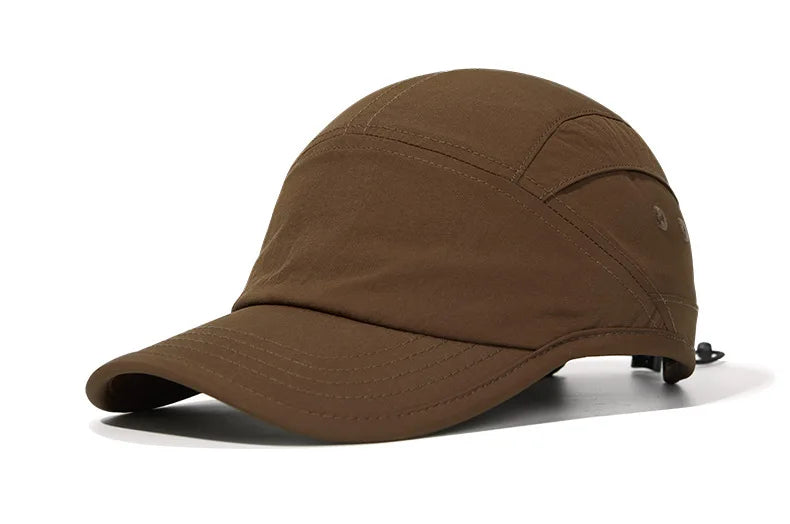Breathable Waterproof 5 Panel Cap | Quick Dry Adjustable Sun Hat