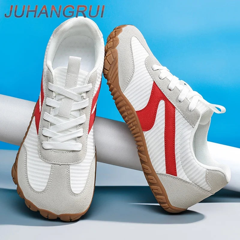 Wide Toe Barefoot Shoes Summer New Mens Womens Zero Drop Minimalist Sneakers Retro Outdoor Non Slip Walking Shoes Casual Sneaker