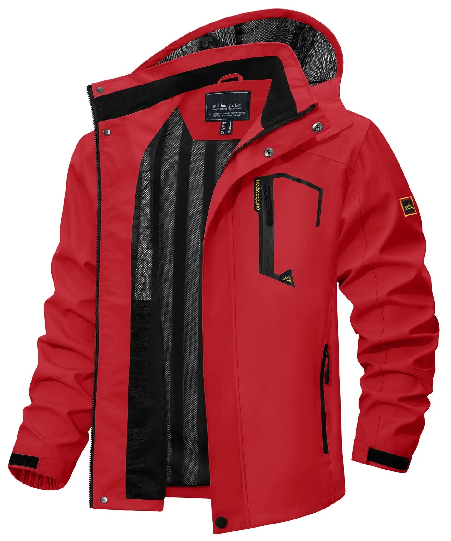 Chaqueta Impermeable Ligera para Hombre | Cortavientos Versátil para Exteriores