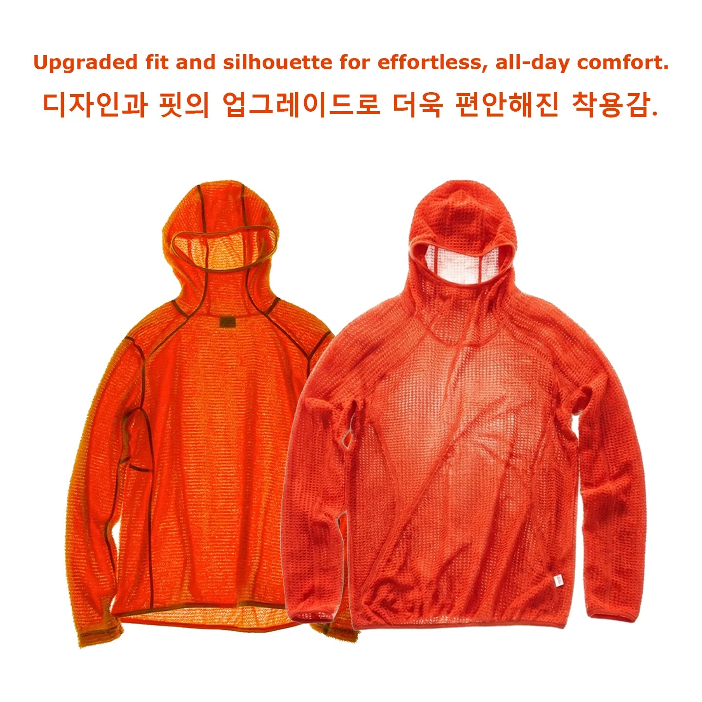 Thermolite® Lightweight Hooded T-Shirt Men's Long Sleeve Thermal Hoodie for Hiking, Camping & Cycling Anti-Static & Anti-Pilling