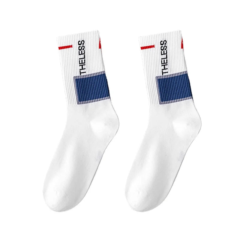 Funny Men's Crew Socks | Comfortable Cartoon Cotton Socks