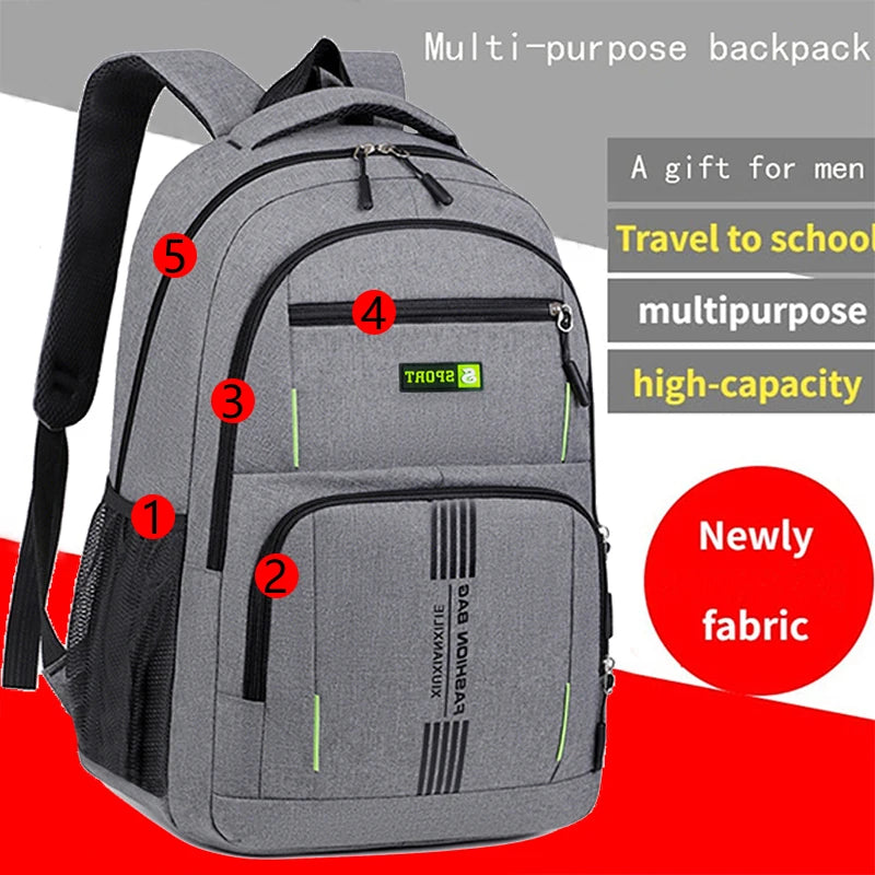 Stylish Unisex Neutral Backpack | Versatile & Spacious Design