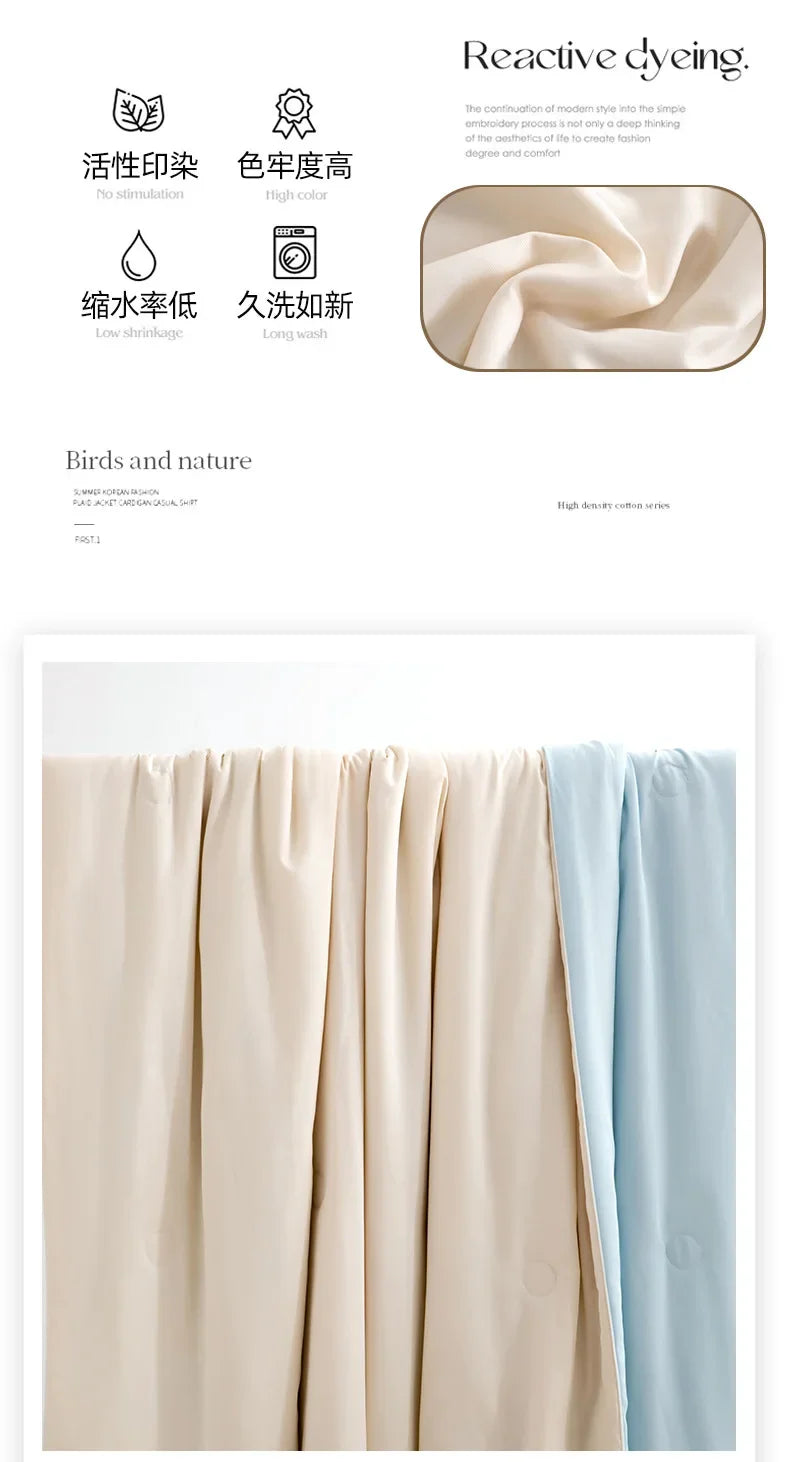 Light Luxury Lyocell Summer Quilt | Soft & Cool Comfort