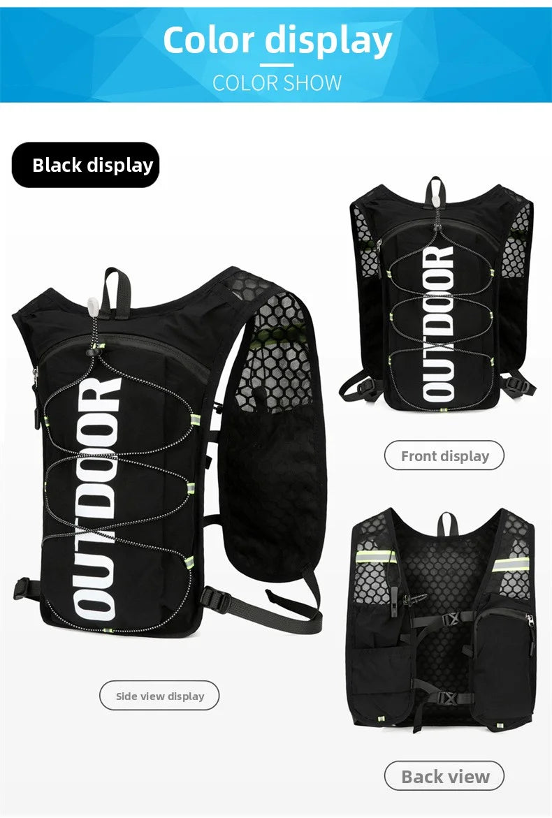 Lightweight Running Hydration Vest Backpack | Water-Saving Comfort