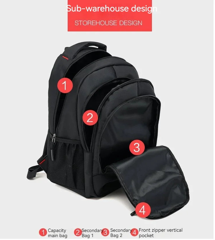 Classic Big Capacity Backpack | Stylish and Versatile Travel Bag