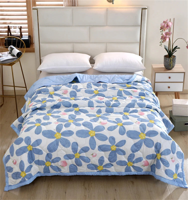 Cool Summer Quilt | Soft, Breathable Air Conditioner Blanket