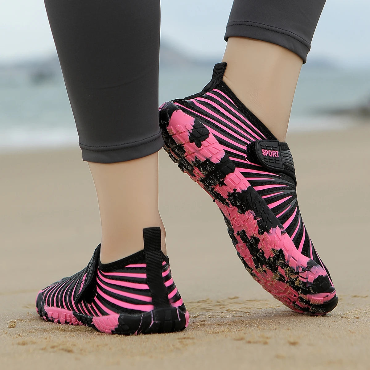 Quick-Dry Aqua Socks | Unisex Barefoot Water Shoes for Outdoors