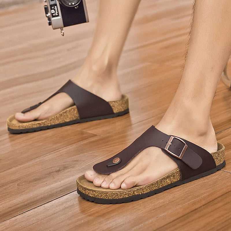 Breathable Lightweight Men's Casual Flip Flops for Summer Fun