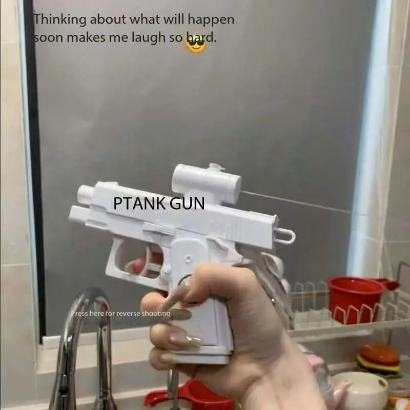 Funny Double-Sided Reverse Water Gun | Summer Prank Toy for All Ages