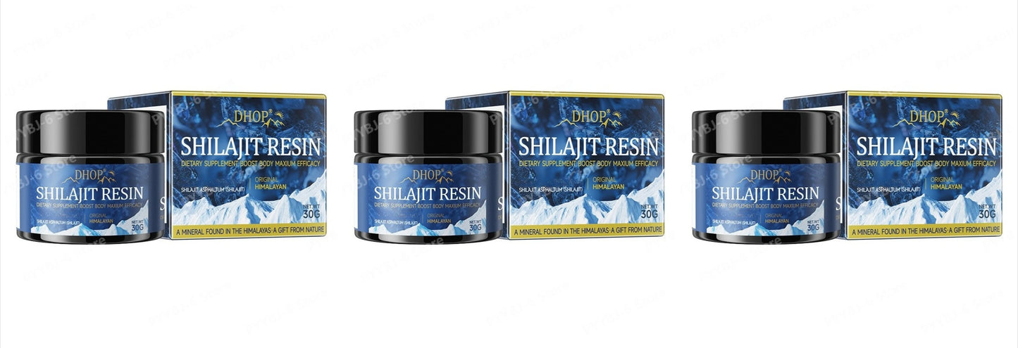 Natural Shilajit Resin Supplement | Daily Energy & Immune Support