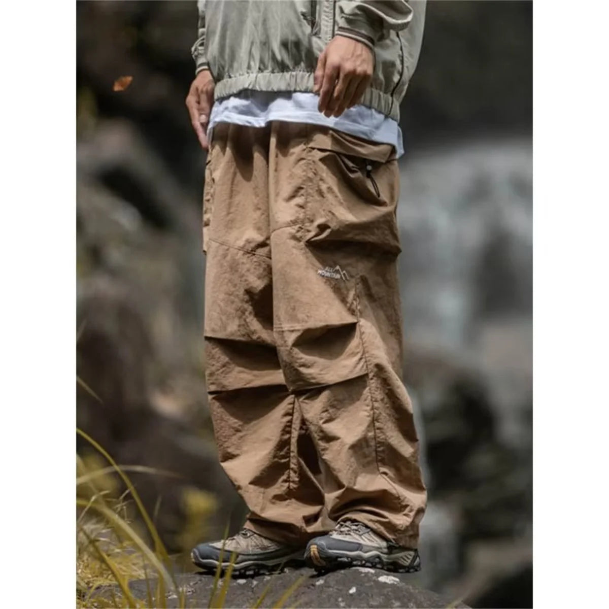 Men's Waterproof Hip Hop Cargo Pants | Stylish Casual Workwear