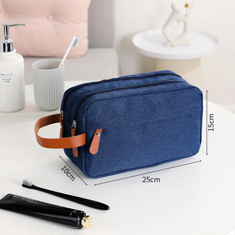 Waterproof Toiletry Bag for Men | Travel Organizer Dopp Kit