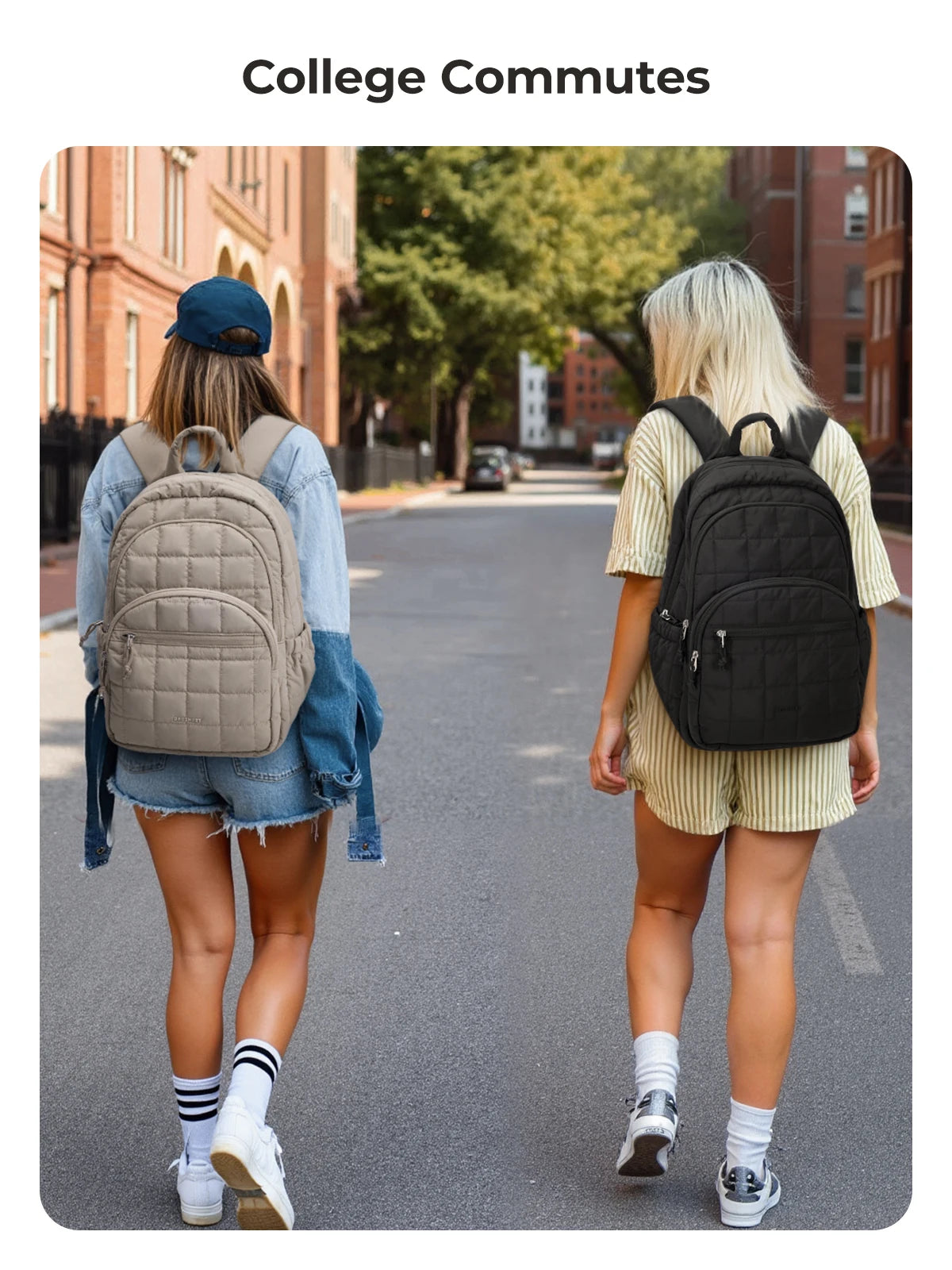 Stylish Water-Resistant Women's Travel Backpack | Perfect for College
