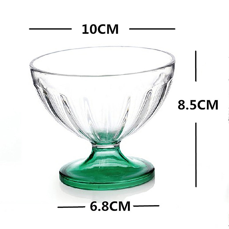 Clear Salad Bowl for Ice Cream, Desserts, and Salads | 250ml