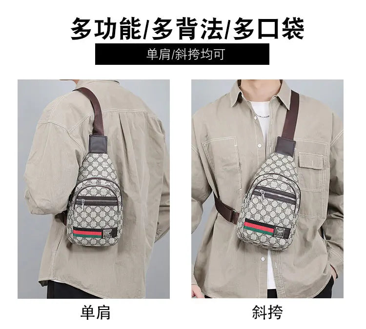 Men's Multifunctional Messenger Bag | Stylish Casual Shoulder Bag