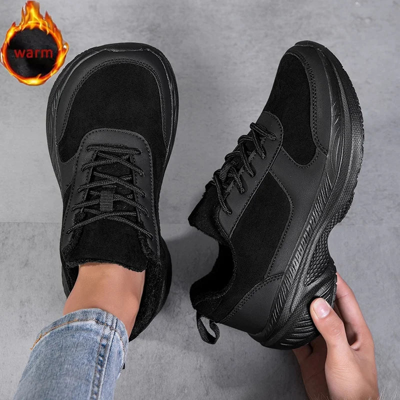Winter Barefoot Men's Sneakers | Comfortable Non-Slip Casual Shoes