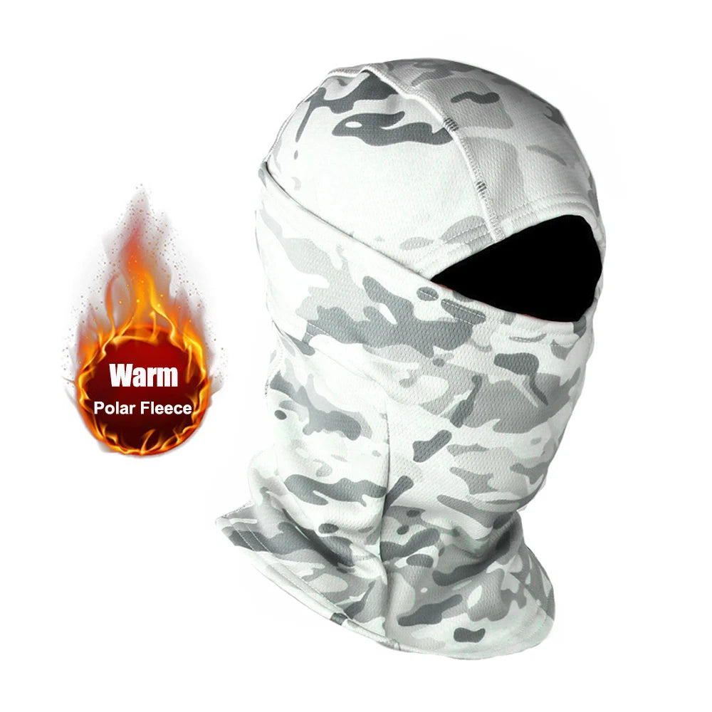 Unisex Camouflage Balaclava Mask | Warm Polar Fleece Winter Gear