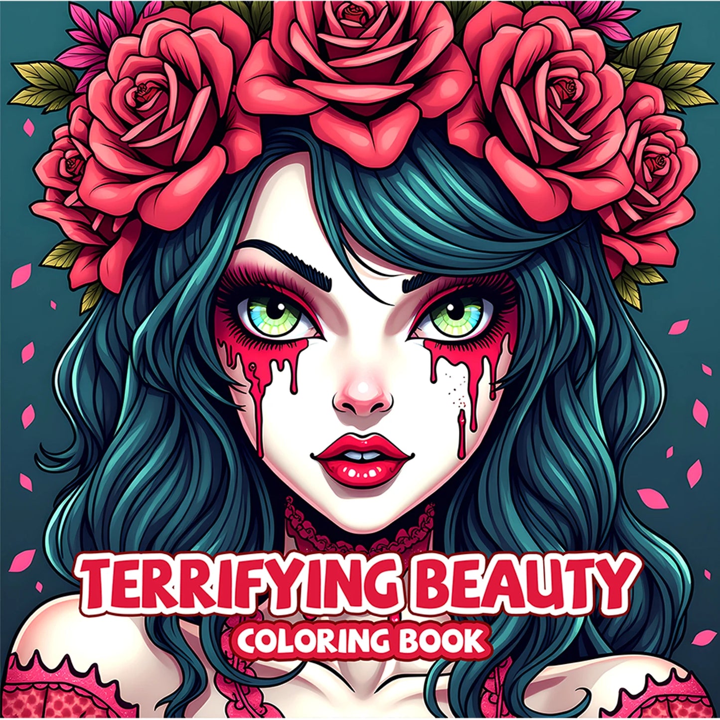 Mushroom World Coloring Book | Stress Relief & Creative Fun
