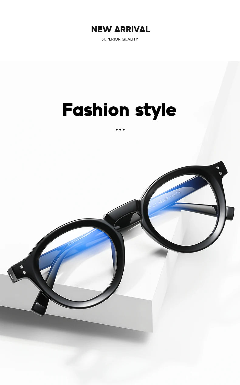 Classic Round Prescription Glasses | Stylish Unisex Optical Eyewear