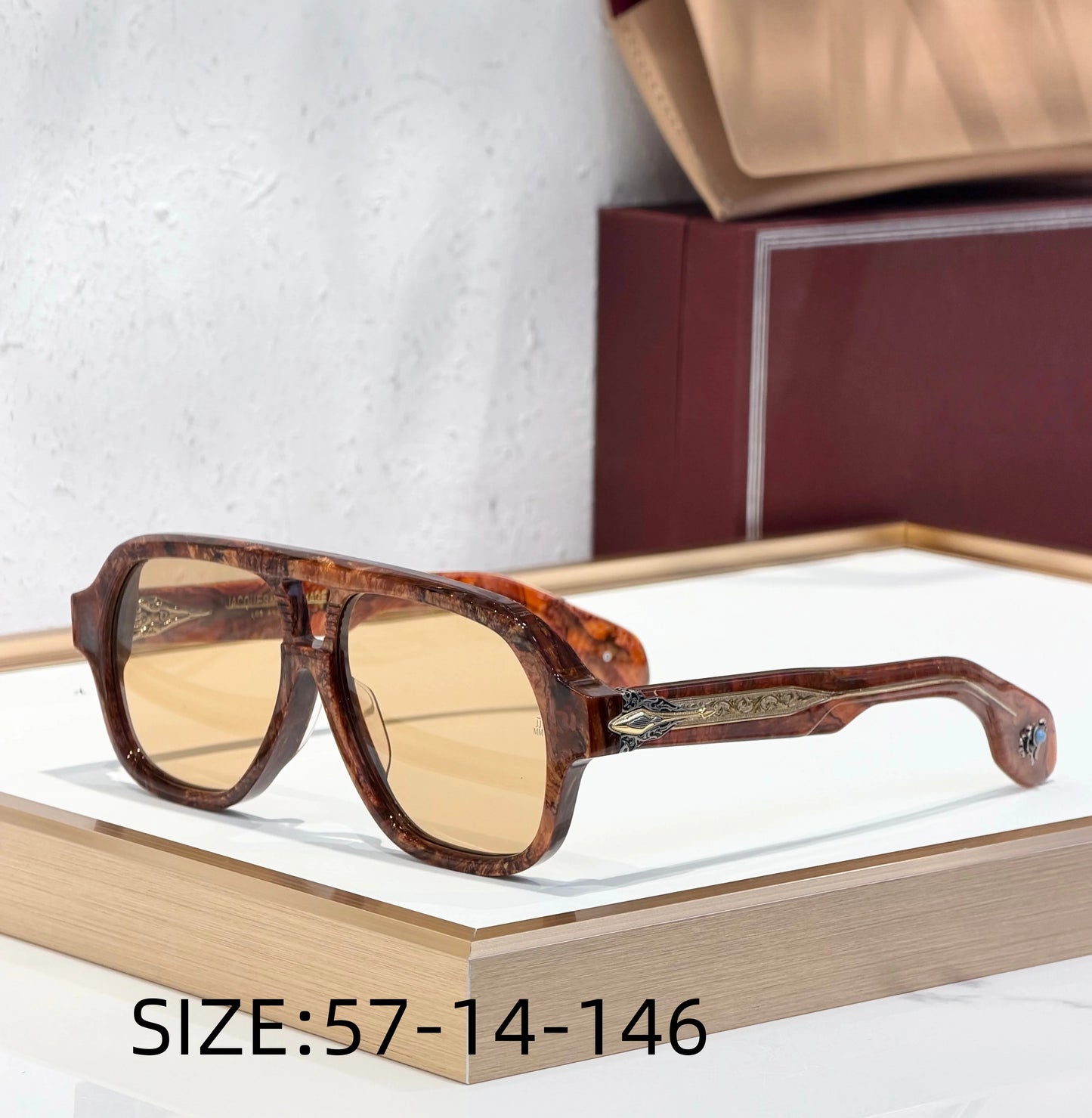 Oversized Pilot Sunglasses for Men & Women | Luxury UV400 Protection