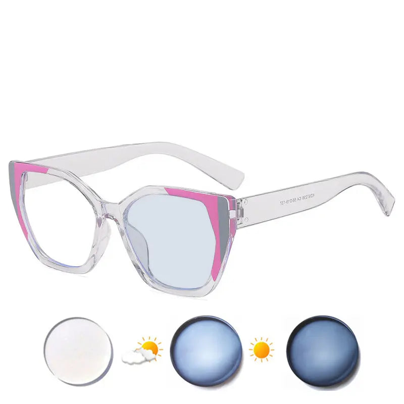 Stylish Myopia Prescription Glasses | Blue Light & Photochromic Lenses