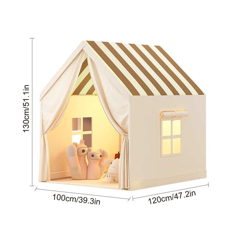 Large Toddler Play Tent | Indoor Outdoor Foldable Playhouse