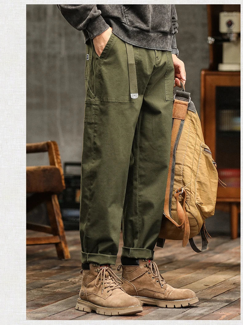 Men's Casual Cargo Pants | Comfortable Loose Fit Joggers