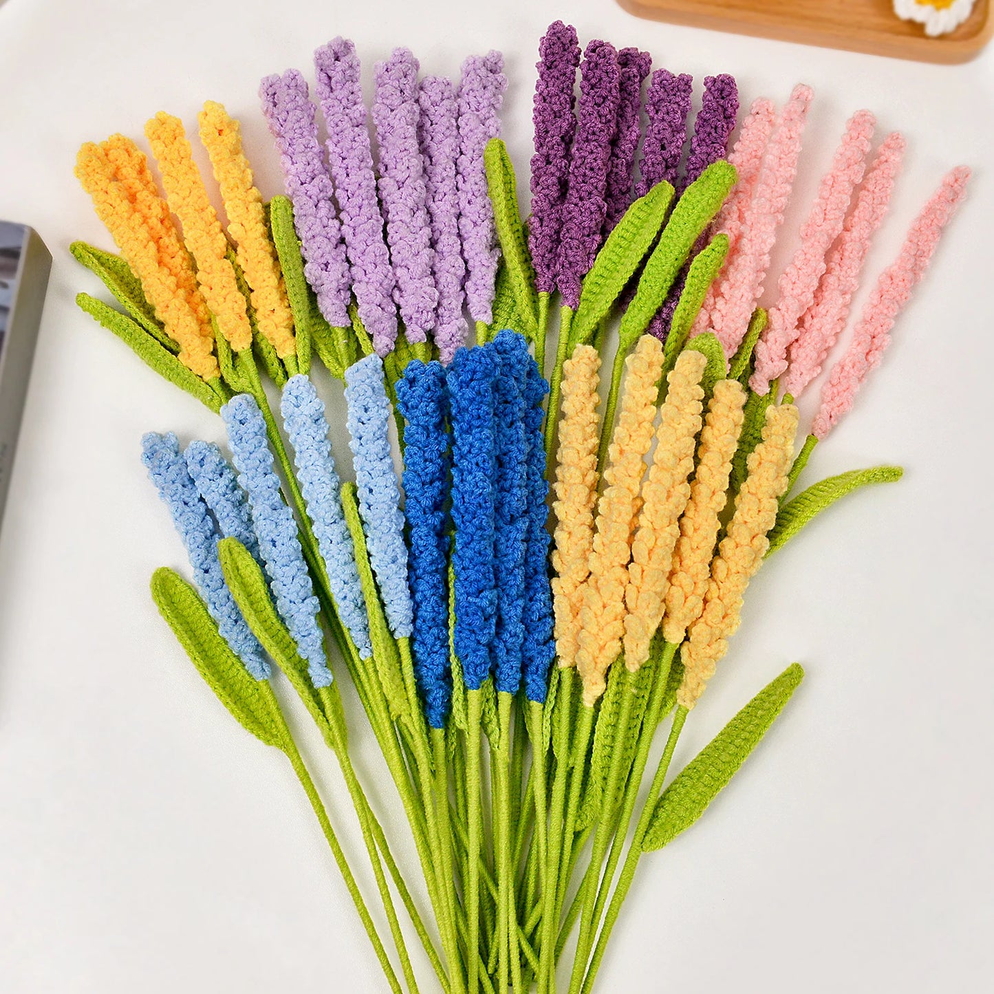 Ramo de Lavanda de Ganchillo Hecho a Mano | Perfecto para Todas las Ocasiones
