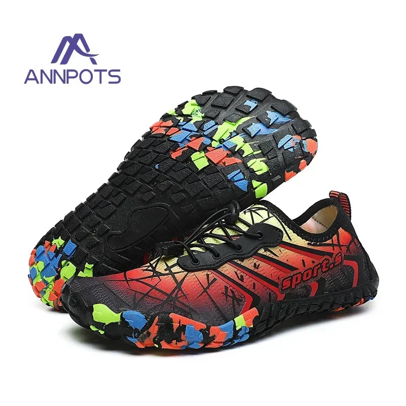Unisex Quick-Drying Aqua Water Shoes | Breathable Beach Footwear
