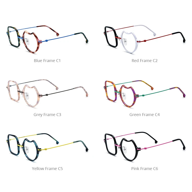 Monturas de gafas unisex cuadradas retro de titanio | Elegantes y duraderas