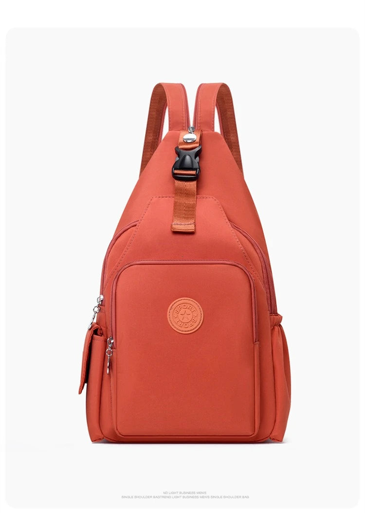 Casual Multi-Functional Nylon Chest Bag | Stylish and Practical