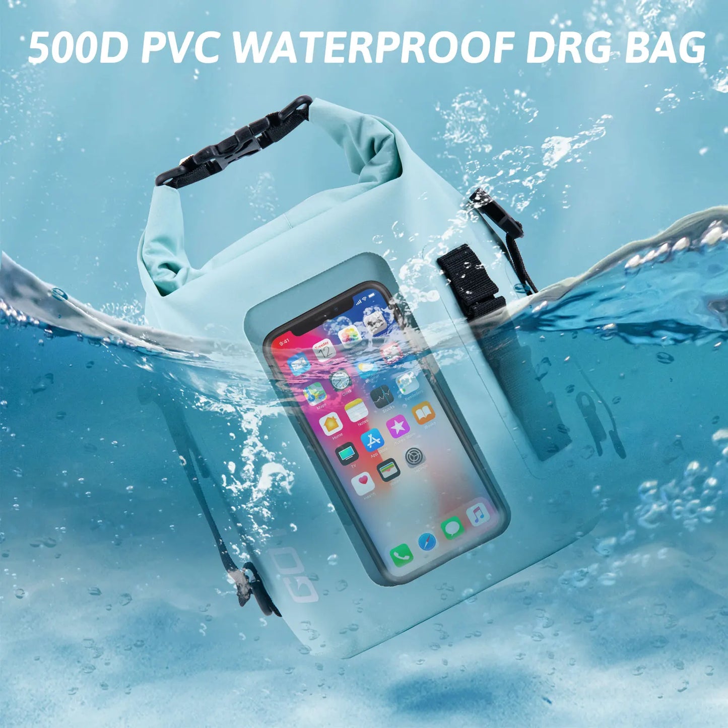 5L Waterproof Dry Bag | Outdoor Kayak Backpack for Adventure
