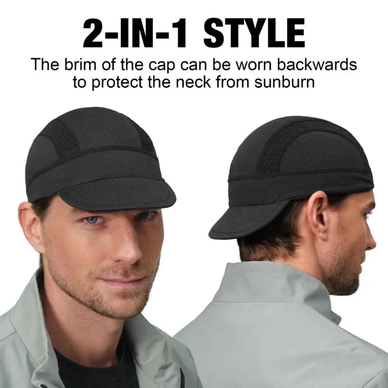 Breathable Quick Dry UV-Protection Running Hat for Active Sports