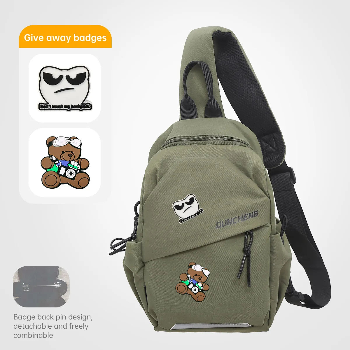 Versatile Crossbody Shoulder Bag for Outdoor Activities