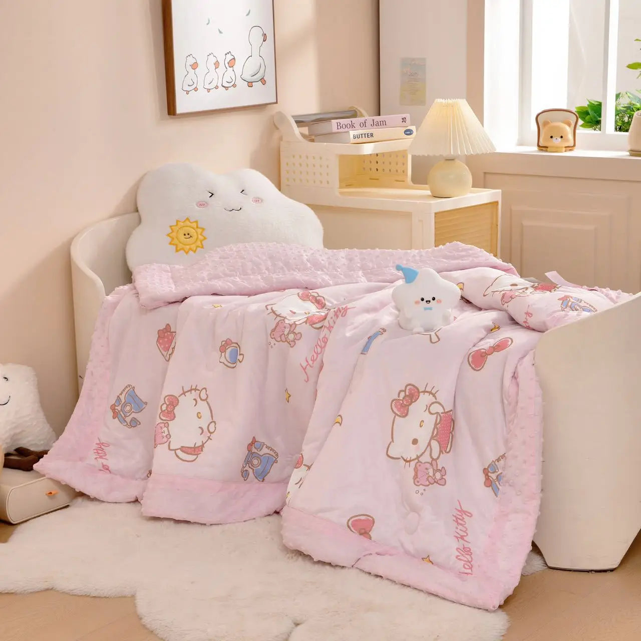 Cartoon Summer Quilt for Kids | Cooling Sensation Blanket