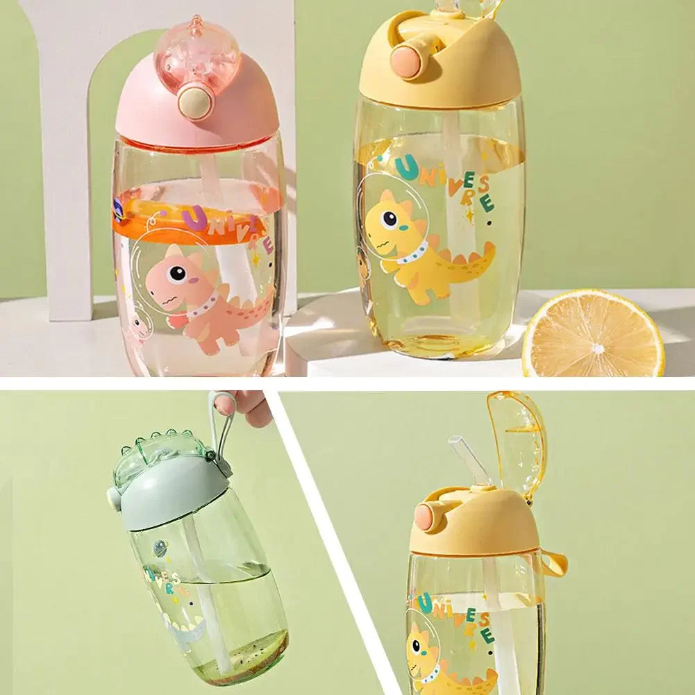 Children's Cartoon Dinosaur Water Bottle | Fun & Portable Sippy Cup