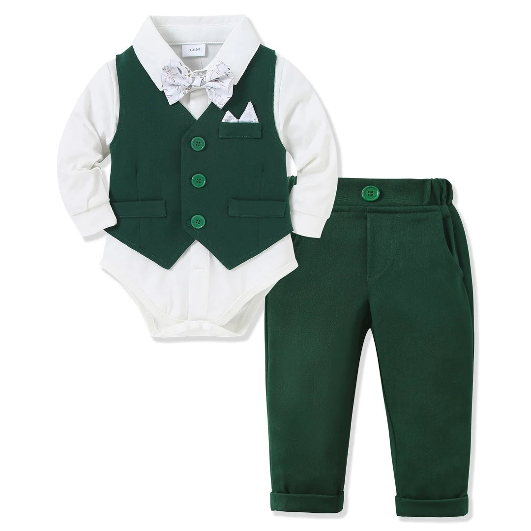 Infant Baby Christmas Costume | Adorable Formal Wear for Little Boys