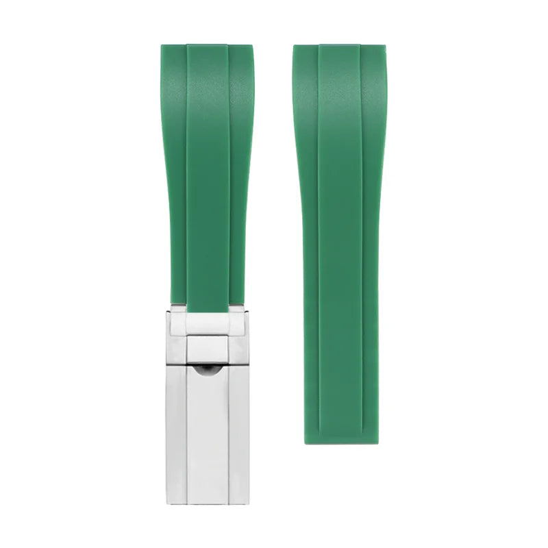 Durable Stainless Steel Butterfly Buckle Watch Strap for Men