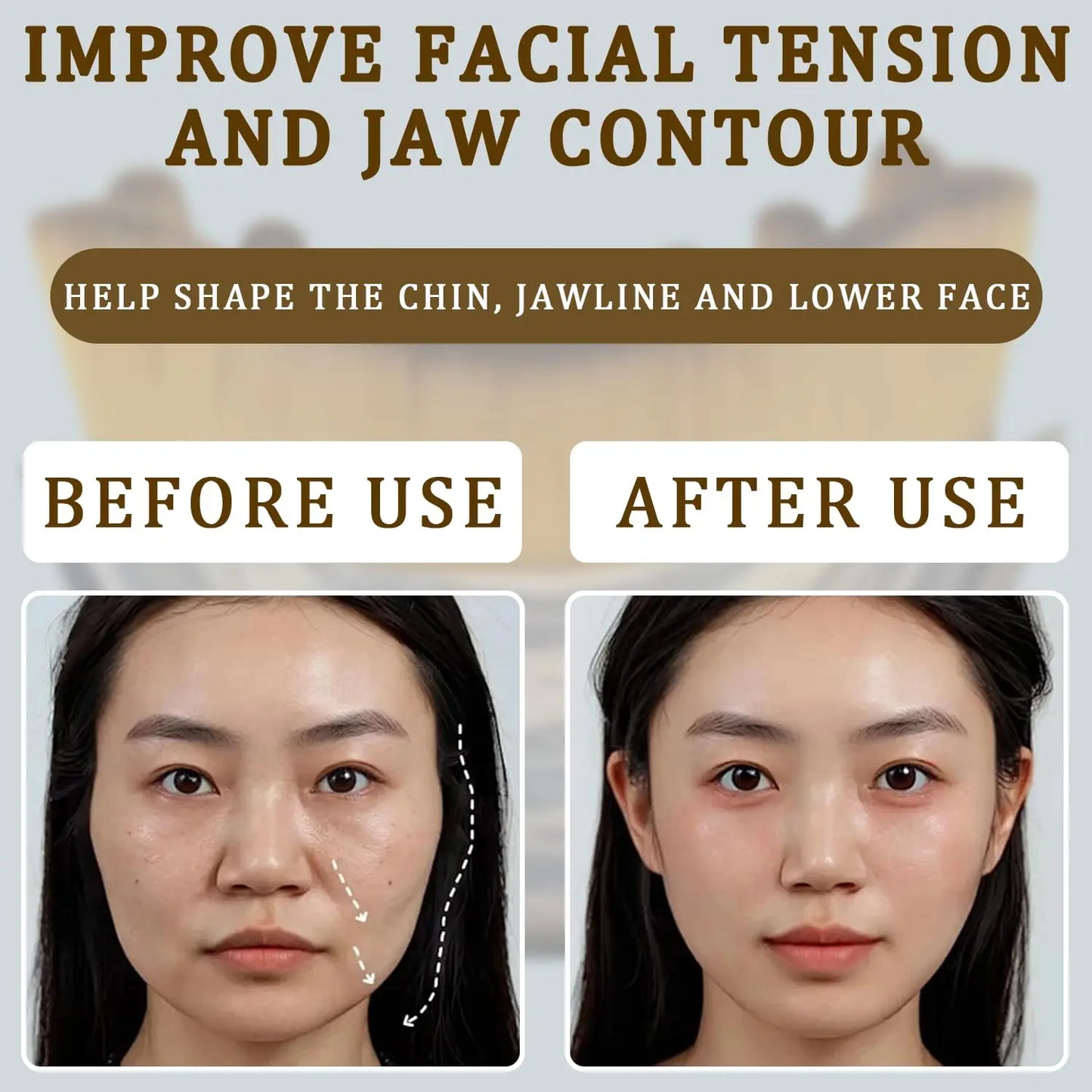 Lymphatic Contour Face Brush | Stress-Relief Tool for Radiance
