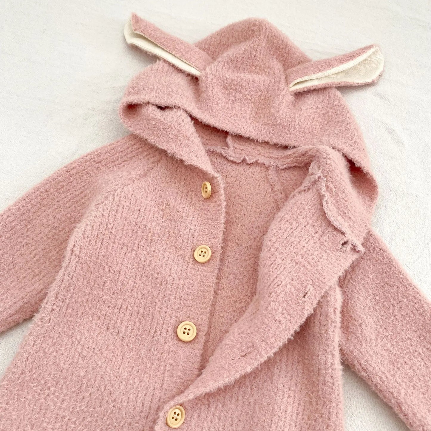Cozy Cartoon Baby Rompers with Rabbit Ears | Adorable Infant Pajamas