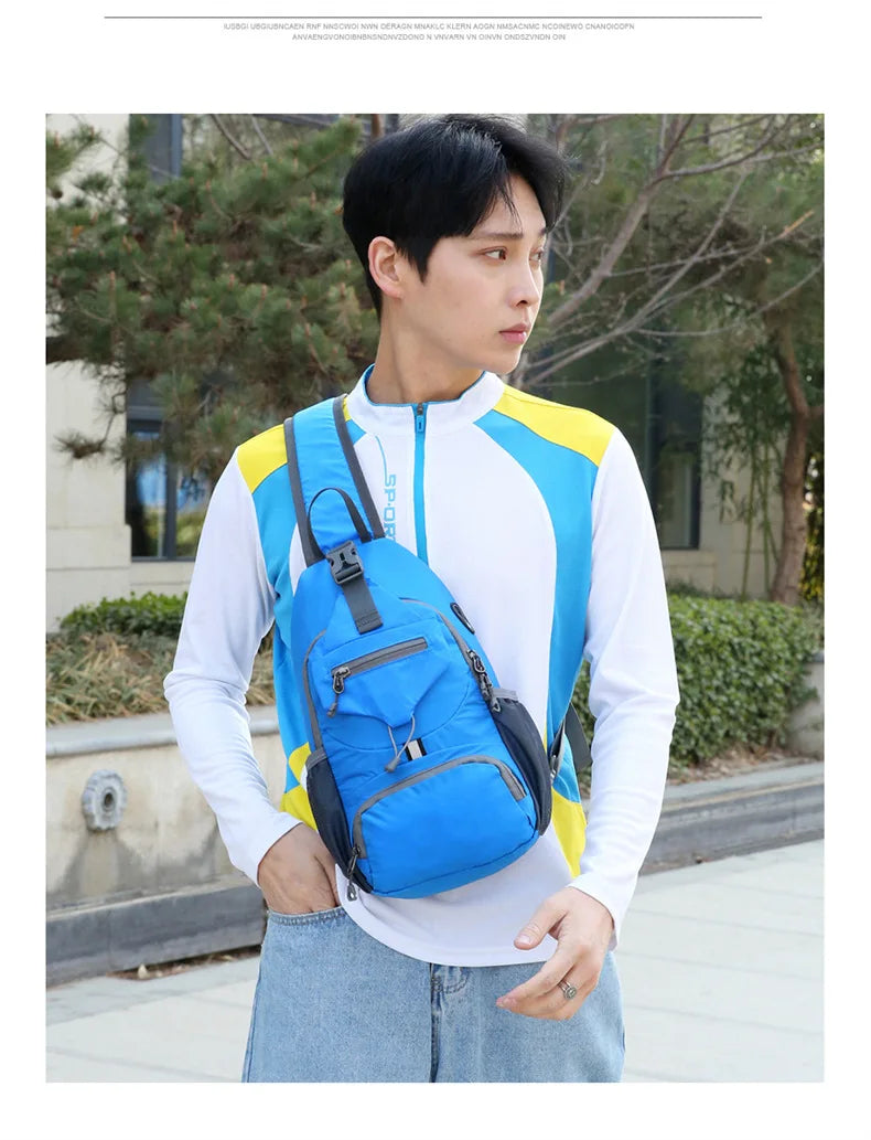 Anti-Theft Waterproof Crossbody Shoulder Backpack | Ultimate Sport Bag