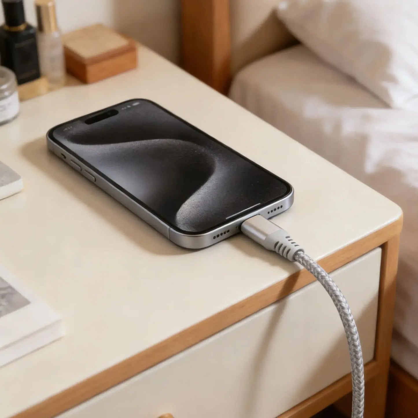 MFI Certified Fast Charging USB-C to Lightning Cable | 20W Nylon Braided